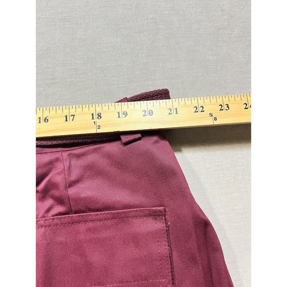 Beyond The Limit Shorts Mens 42 Red Cargo‎ Pocketed Zip Button Belted Men. - Picture 7 of 10